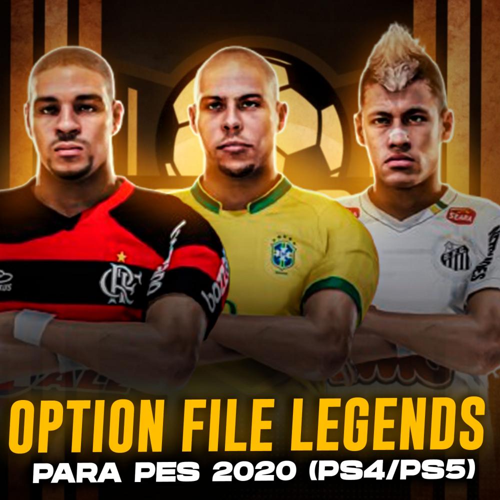 OPTION FILE LEGENDS PARA PES 2020 (PS4/PS5)