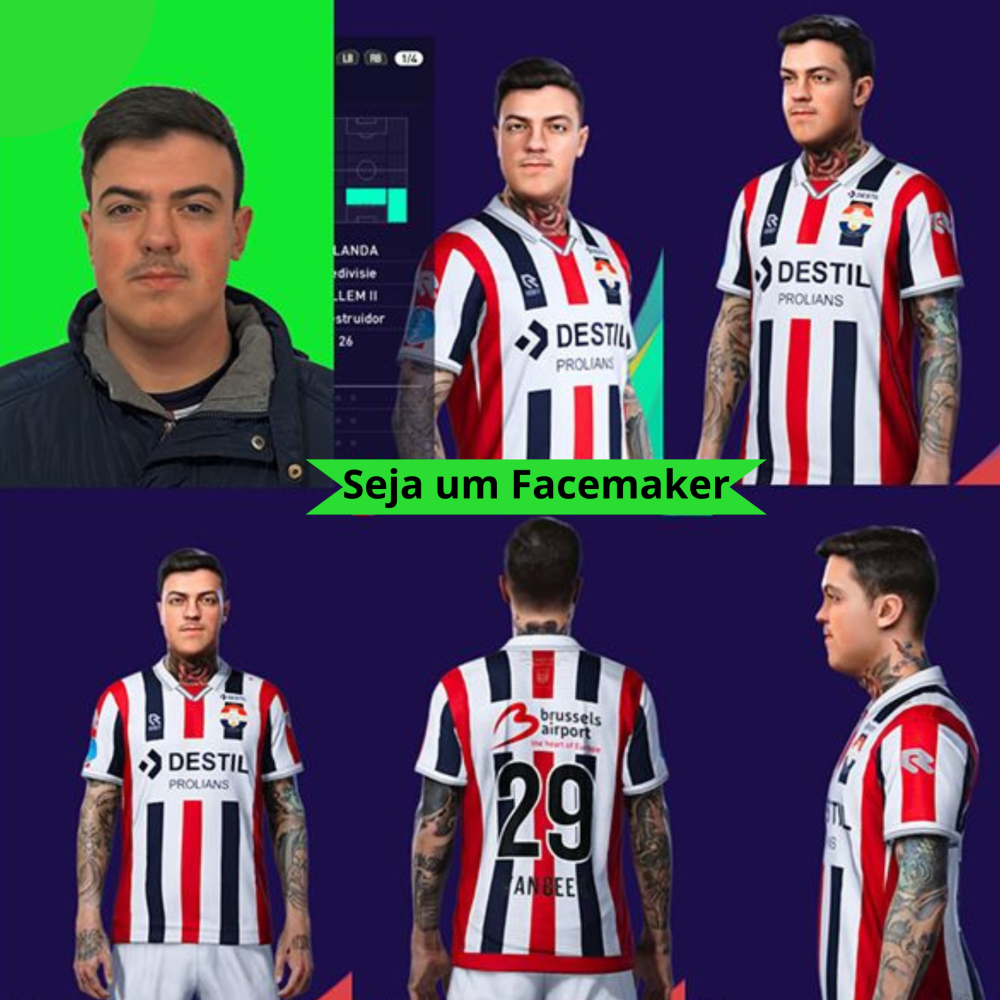 Aprenda a Criar Faces 3D Realistas para eFootball PES 2021