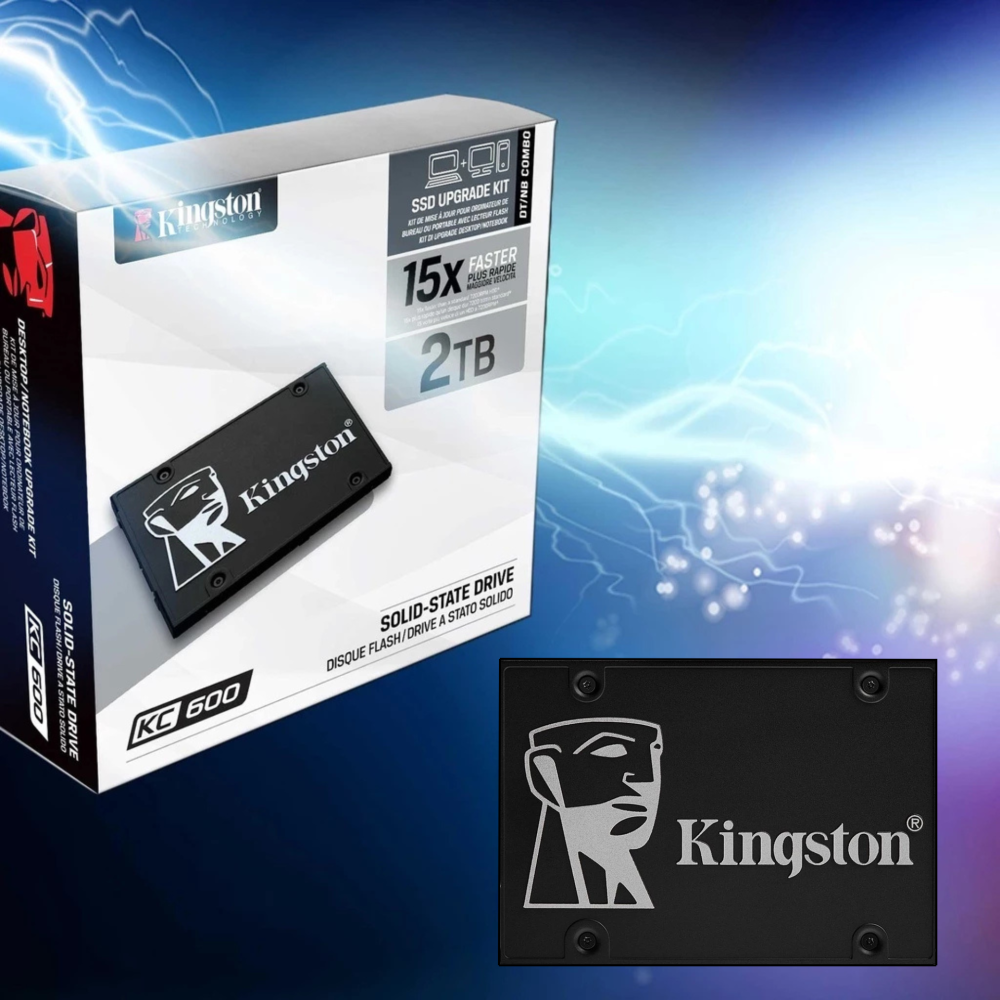 SSD Interno Kingston 2TB KC600 2,5