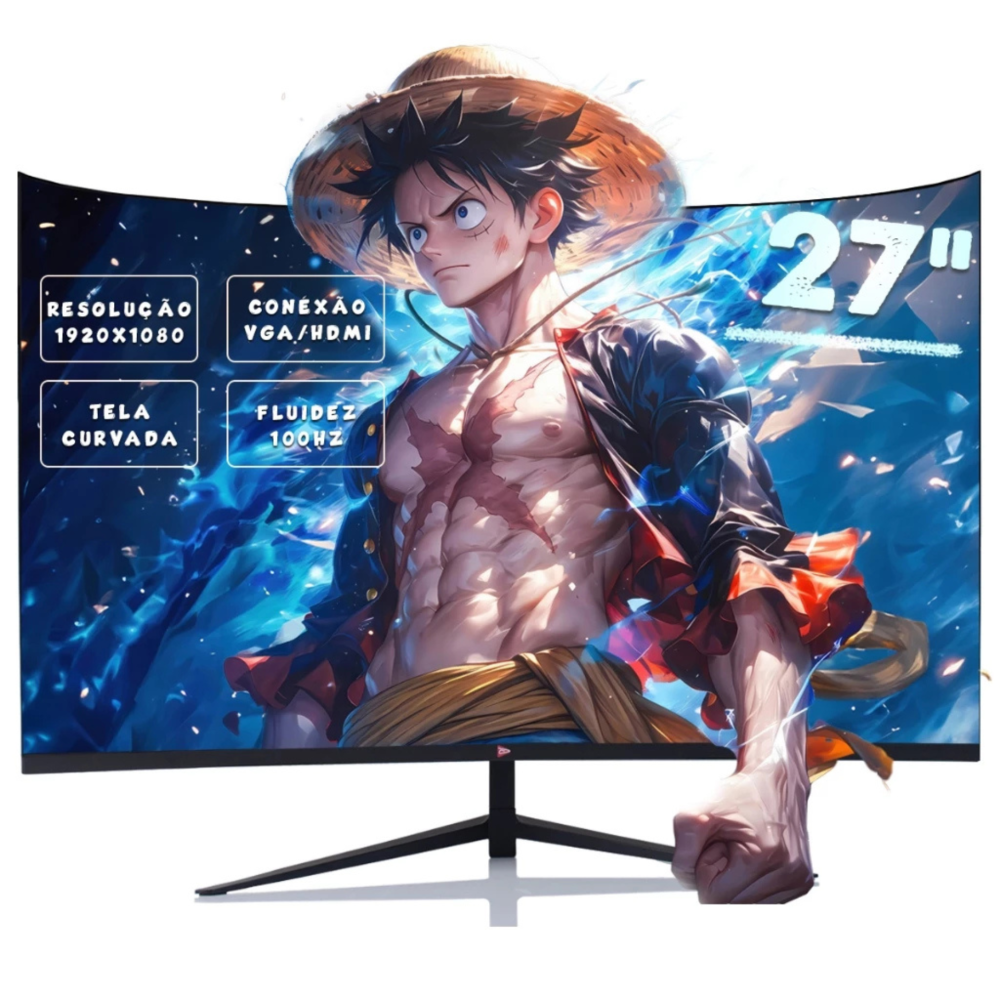 Monitor Gaming Series Tela Led Curva 27'' 100hz 1ms Full Hd